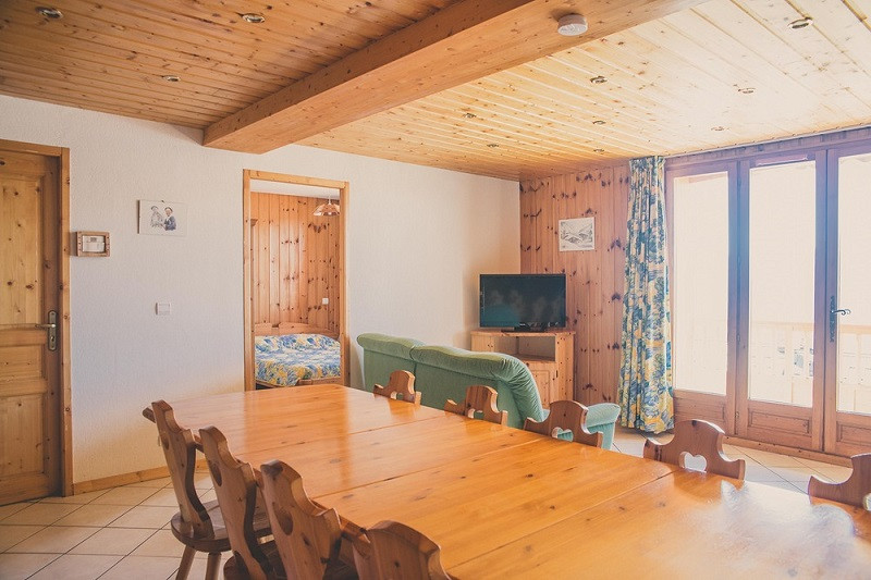 Séjour, Appartement MONT1, Chalet Le Montana, La Rosière, vue 3 Séjour, Appartement MONT1, Chalet Le Montana, La Rosière, vue 3