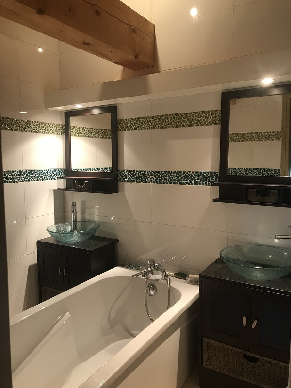 Salle de bain, Chalet La Verdache, Le Châtelard salle-de-bain-chalet-la-verdache-le-chatelard