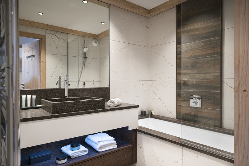 Salle de bain, Appartement 6P12PERS, Alpen Lodge, La Rosière Salle de bain, Appartement 6P12PERS, Alpen Lodge, La Rosière