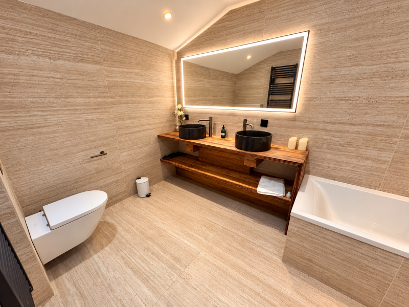 salle de bain, Shangri-la, La Rosière