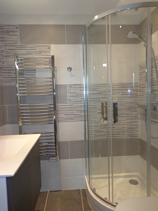 Salle d'eau, Appartement VN115, Le Vanoise, La Rosière, vue 2 Salle d'eau, Appartement VN115, Le Vanoise, La Rosière, vue 2