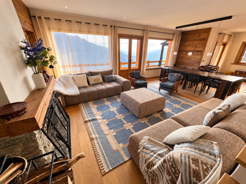 salon séjour, Shangri-la, La Rosière