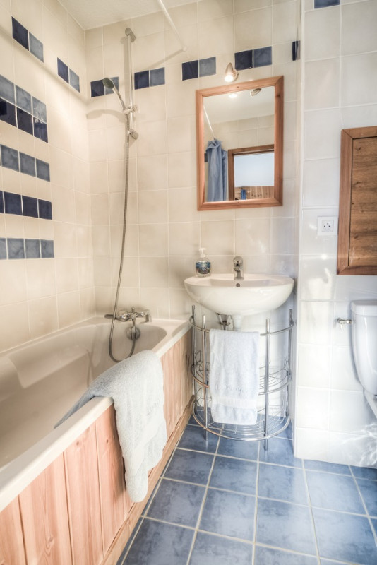 Salle de bain, Appartement APTN3, Le Planica, La Rosière Salle de bain, Appartement APTN3, Le Planica, La Rosière