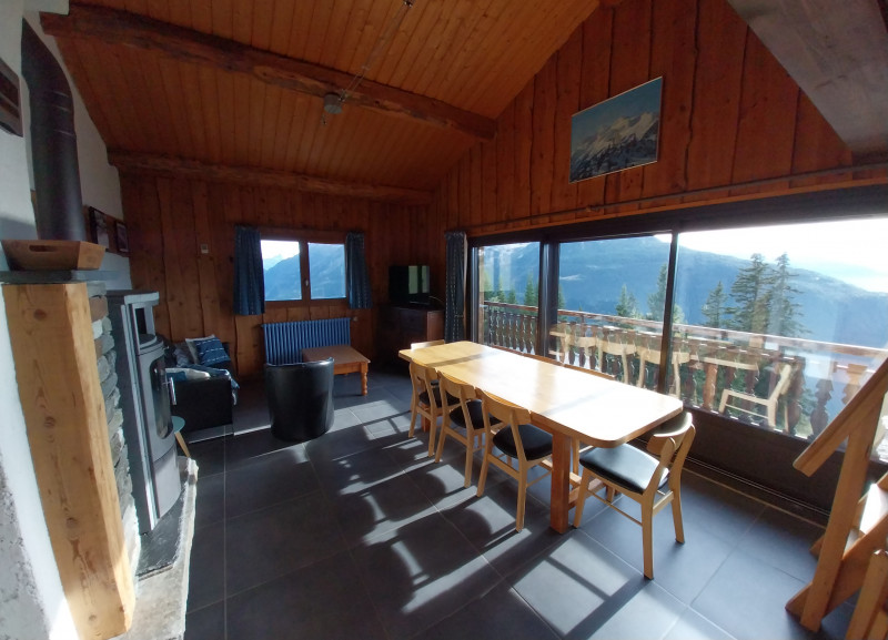 Séjour, Appartement GL027, Chalet La Chancelle, La Rosière