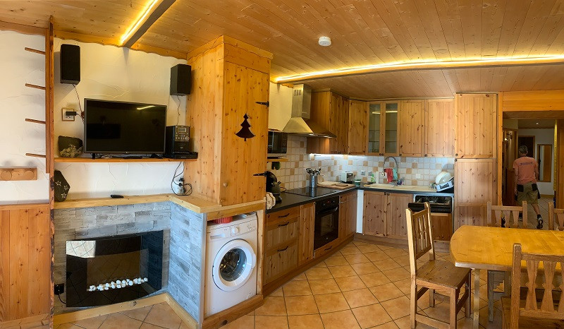 Séjour, Appartement VN105, La Vanoise, La Rosière, vue 3 Séjour, Appartement VN105, La Vanoise, La Rosière, vue 3