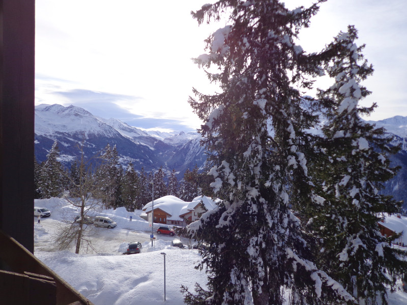 Balcon et sa vue hiver, Studio BB316, Les Bouquetins, La Rosière balcon-et-sa-vue-hiver-studio-BB316-les-bouquetins-la-rosiere